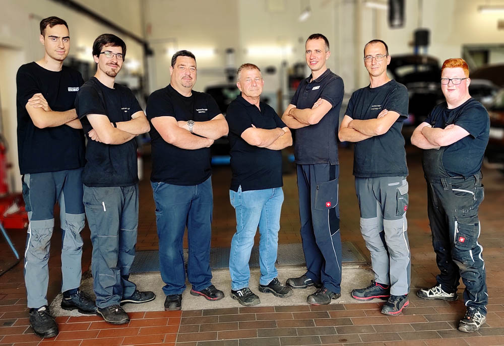 Das Werkstattteam