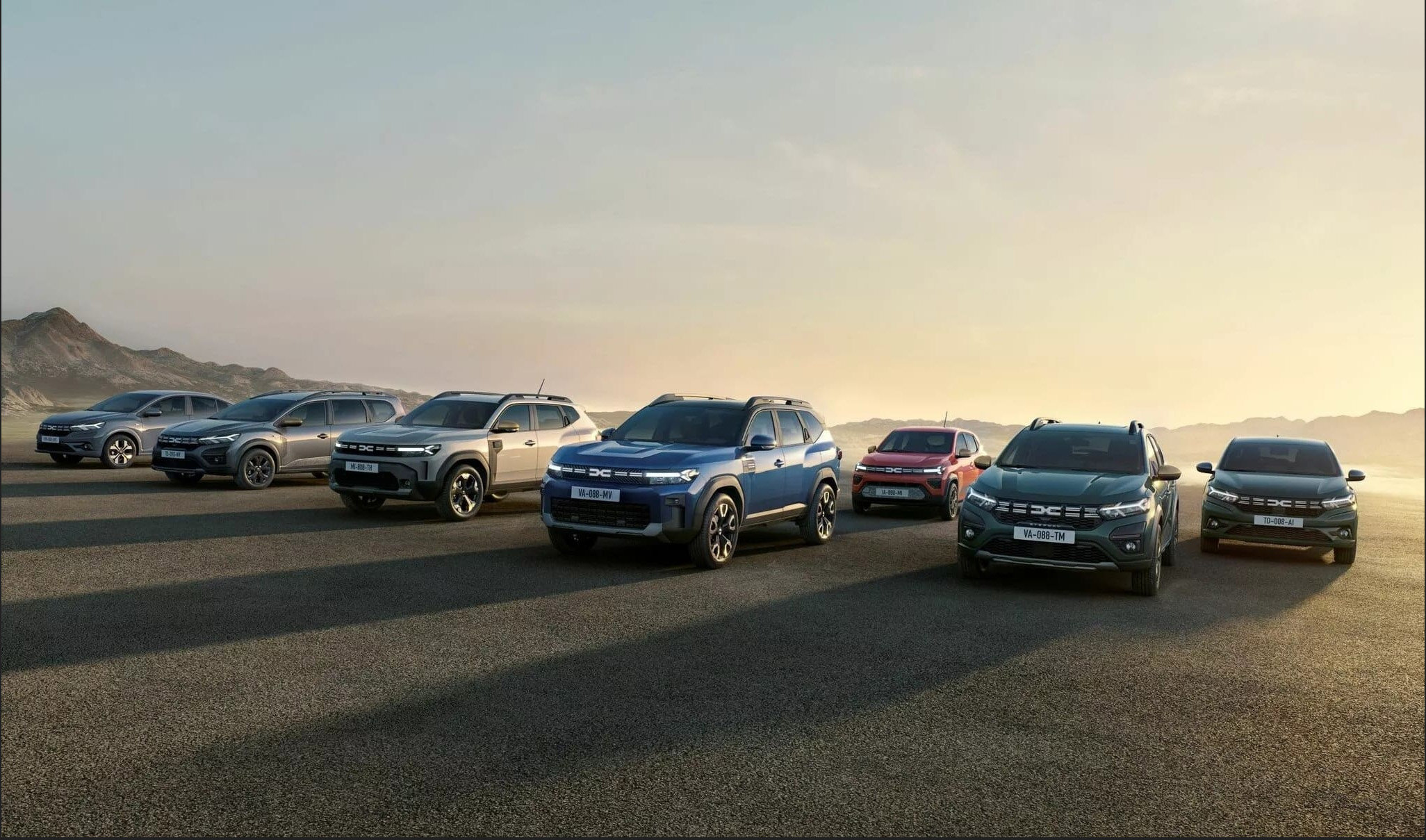 Winterkompletträder kostenlos¹ für alle Dacia Modelle